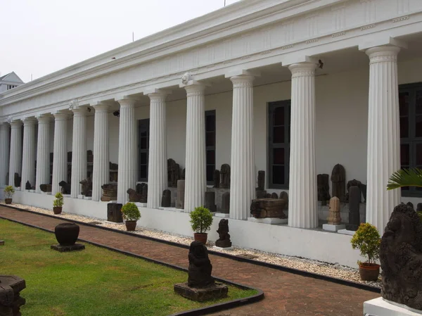 Історія та Національний музей Індонезії. Подорож в Джакарті, — стокове фото