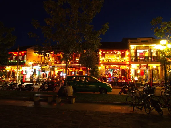 Hoi An Ancient Town é uma cidade na costa central do Vietnã. O — Fotografia de Stock