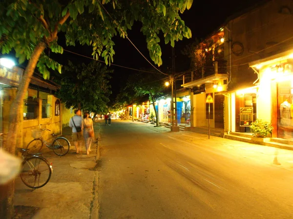 Hoi An Ancient Town é uma cidade na costa central do Vietnã. O — Fotografia de Stock