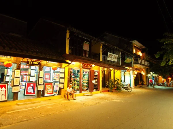 Hoi An Ancient Town é uma cidade na costa central do Vietnã. O — Fotografia de Stock