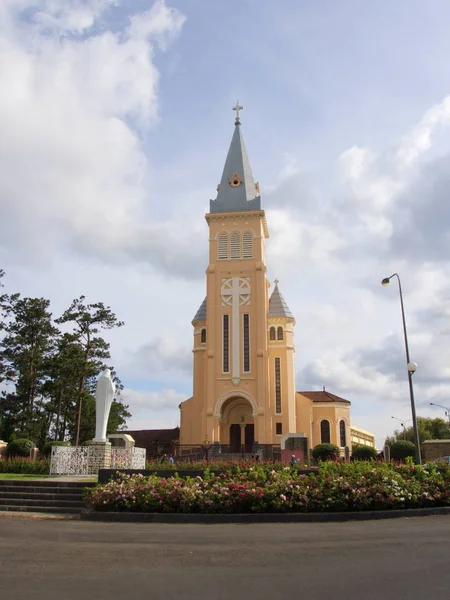 St Nicholas of Bari Cathedral is a Roman Catholic  Church in Dal — Stock Photo, Image