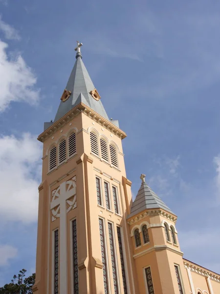 St Nicholas of Bari Cathedral is a Roman Catholic  Church in Dal — Stock Photo, Image