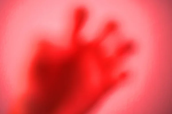 Blurry scary ghost hand. The Murder Hand, The Killer and Halowee