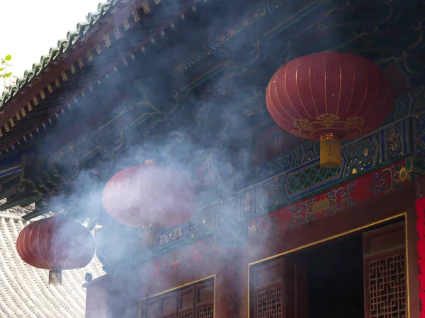 소림사에 중국인붉은 제비갈매기 소림사 Shaolin Monastery 소림사 Shaolin Temple 라고도 — 스톡 사진