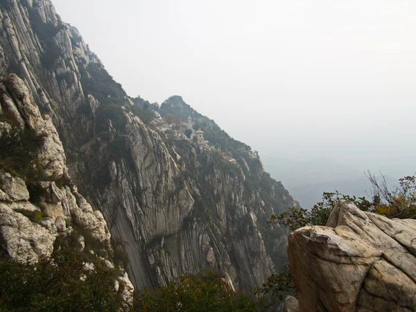 Montagne Songshan Dans Région Monastère Shaolin Est Également Connue Sous — Photo