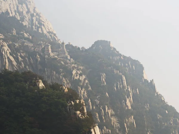 Der Berg Songshan Gebiet Des Shaolin Klosters Ist Auch Als Stockbild