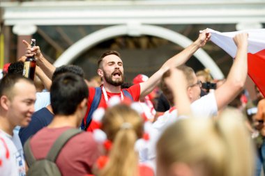 Polonya Kupası Haziran 2018 yılında dünyada hayranları Rusya, Moskova