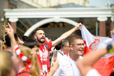 Polonya Kupası Haziran 2018 yılında dünyada hayranları Rusya, Moskova