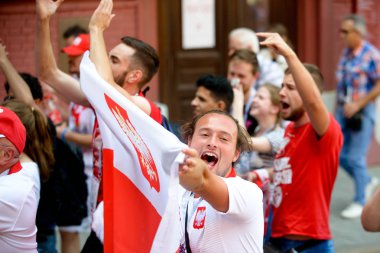 Polonya Kupası Haziran 2018 yılında dünyada hayranları Rusya, Moskova
