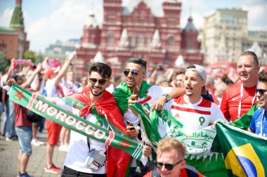 Taraftarları Dünya Kupası, Haziran 2018 Rusya, Moskova