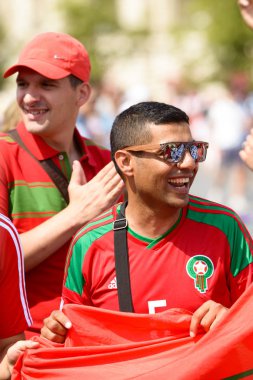 futbol taraftarları Dünya Kupası Rusya 2018 yılında, Fas
