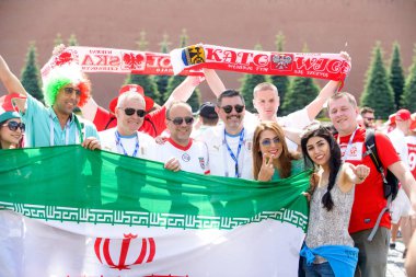 Hayranları Meksika Dünya Kupası, Haziran 2018 Rusya, Moskova