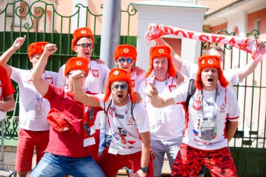 Polonya Kupası Haziran 2018 yılında dünyada hayranları Rusya, Moskova