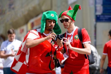 futbol taraftarları Dünya Kupası Rusya 2018 yılında, Fas