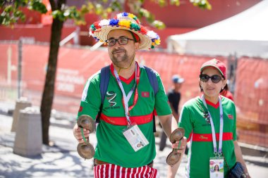 Hayranları Meksika Dünya Kupası, Haziran 2018 Rusya, Moskova