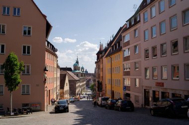 Nuremberg, Almanya sokaklarında görünümünü