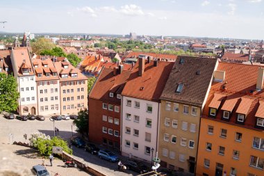 Nuremberg, Almanya Eski kasaba silueti.