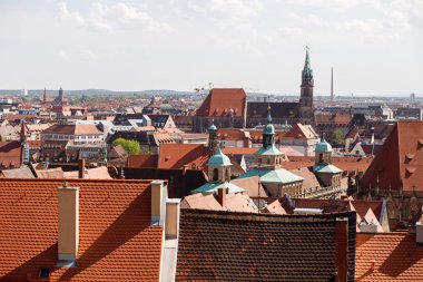 Nuremberg, Almanya Eski kasaba silueti.