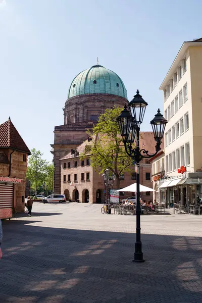 View Streets Nuremberg — Stock Photo, Image