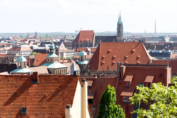 Nuremberg, Almanya Eski kasaba silueti.