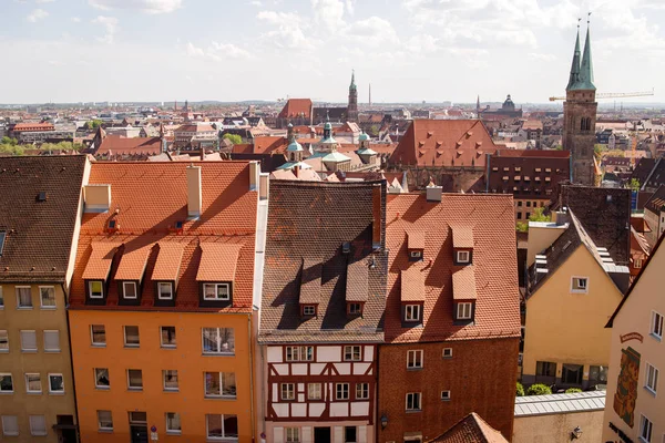 Nuremberg, Almanya Eski kasaba silueti.
