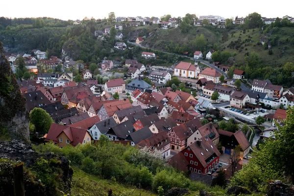 Tarihi eski şehir, Pottenstein Almanya genel bakış