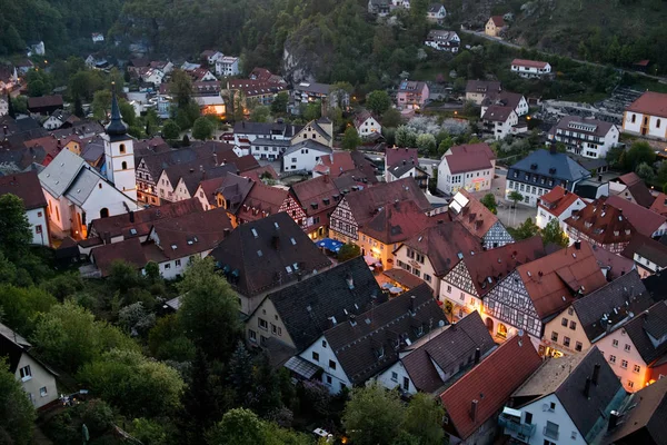 Tarihi eski şehir, Pottenstein Almanya genel bakış