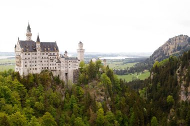Bavyera 'daki Neuschwanstein Kalesi