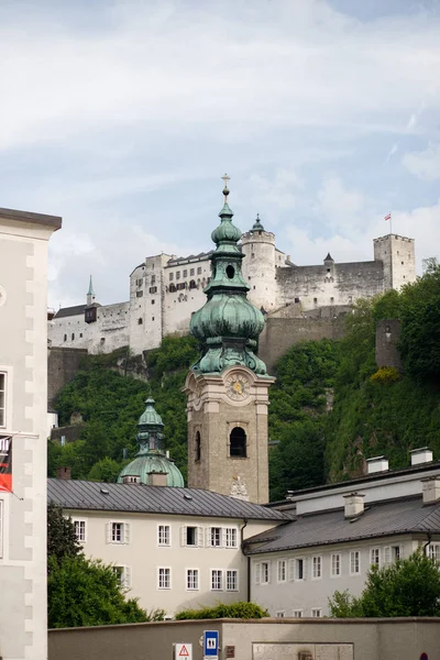 오스트리아 잘츠부르크의 역사적 — 스톡 사진