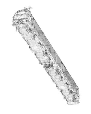 Elektrikli lokomotif, tren