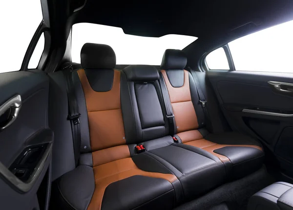 Back Passenger Seats Modern Luxury Car — Stock Photo, Image