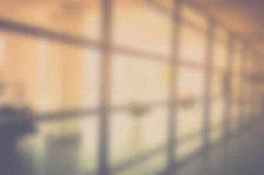 Ofis iç mekan arka plan bulanık