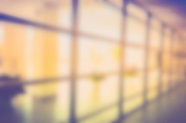 Ofis iç mekan arka plan bulanık