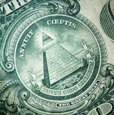 Bizi dolar, super makro kapatmak yukarıya fotoğraf