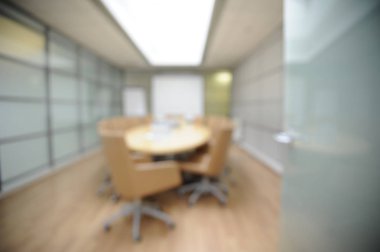 Ofis iç mekan arka plan bulanık