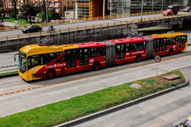 Otobüs Transmilenio, Bogota Ağustos 2014
