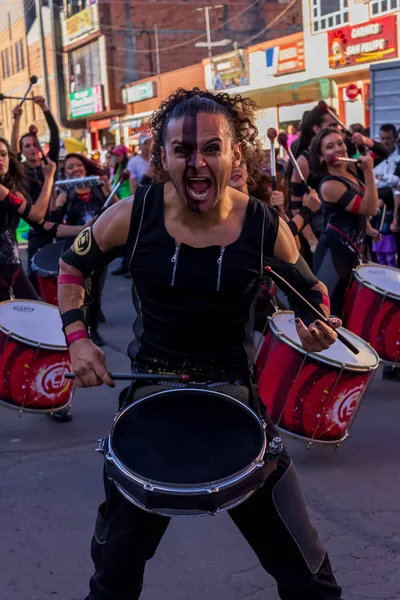 Festival Desfile Fontibon Bogota Colombia Diciembre 2014 — Stock Photo, Image