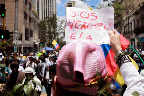 Marcha Por Vida Marzo 2015 Bogota Kolombiya — Stok fotoğraf