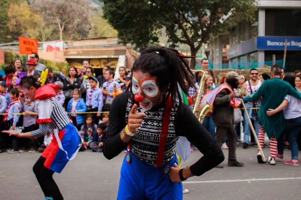 March 2016 Ibero American Theater Festival Streets Bogot Colombia — Stock Photo, Image