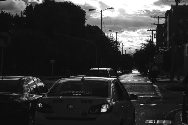 Streets Northern Bogota Colombia Very Sunny Day June 2020 — Stock Photo, Image