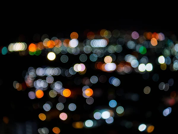 Verschwommenes Bokeh Licht Defokussiert Hintergrund Und Strukturiert Für Weihnachten Neujahr — Stockfoto