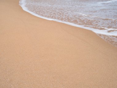 kum zemin ve su deniz kumsal kapatın 