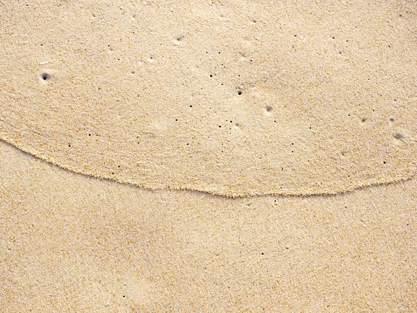 Close Άμμο Ισόγειο Στην Παραλία Της Θάλασσας Φόντο Και Υφή — Φωτογραφία Αρχείου