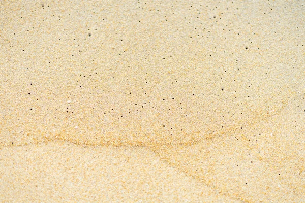 Zbliżenie Piasek Plaża Parter Tło Dla Tekstury — Zdjęcie stockowe