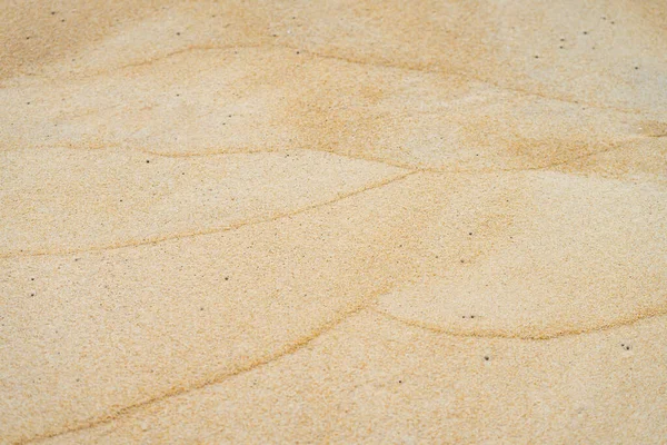 Nahaufnahme Sandstrand Bodengrund Hintergrund Für Textur — Stockfoto