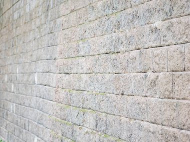 Doku için beton blokları kapatın