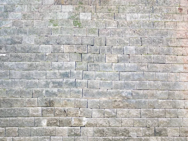 Close Betonnen Blokken Muur Achtergrond Voor Textuur Stockfoto