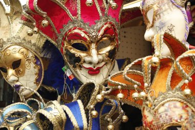 Mascara y antifaz del karnaval de venecia