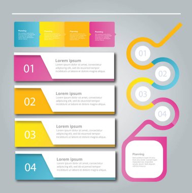 Infographics tasarım öğeleri - Seo web Icon set