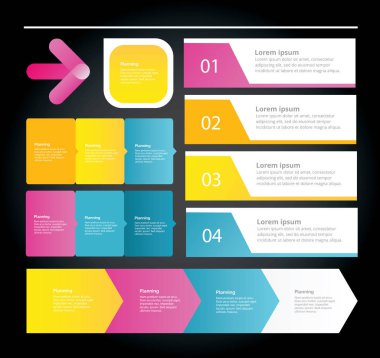 Infographics - web simge seti. SEO Icon set